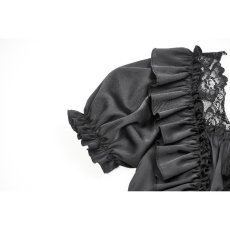 画像13: Romantic Rococo Lace Ruffle Top / トップス【DARK IN LOVE】 (13)