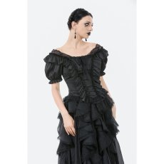 画像6: Romantic Rococo Lace Ruffle Top / トップス【DARK IN LOVE】 (6)