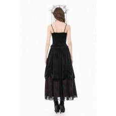 画像9: Gothic Velvet Skirt  Red Underskirt / スカート【DARK IN LOVE】 (9)
