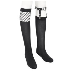 画像7: 🔥SALE🔥Devotion Gothic Heart Ring Spiked Leg Harness / ソックス【Devil Fashion】 (7)
