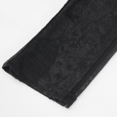 画像12: 🔥SALE🔥Punk Irregular Semi-perspective Knit Trousers / レギンス【Devil Fashion】 (12)