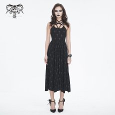 画像4: 🔥SALE🔥Cheongsam collar plaid dress / ワンピースセット【Devil Fashion】 (4)