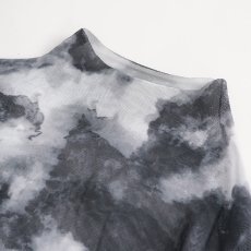 画像12: 🔥SALE🔥Tie-dyed mesh leather strip embellished / トップスセット【Devil Fashion】 (12)