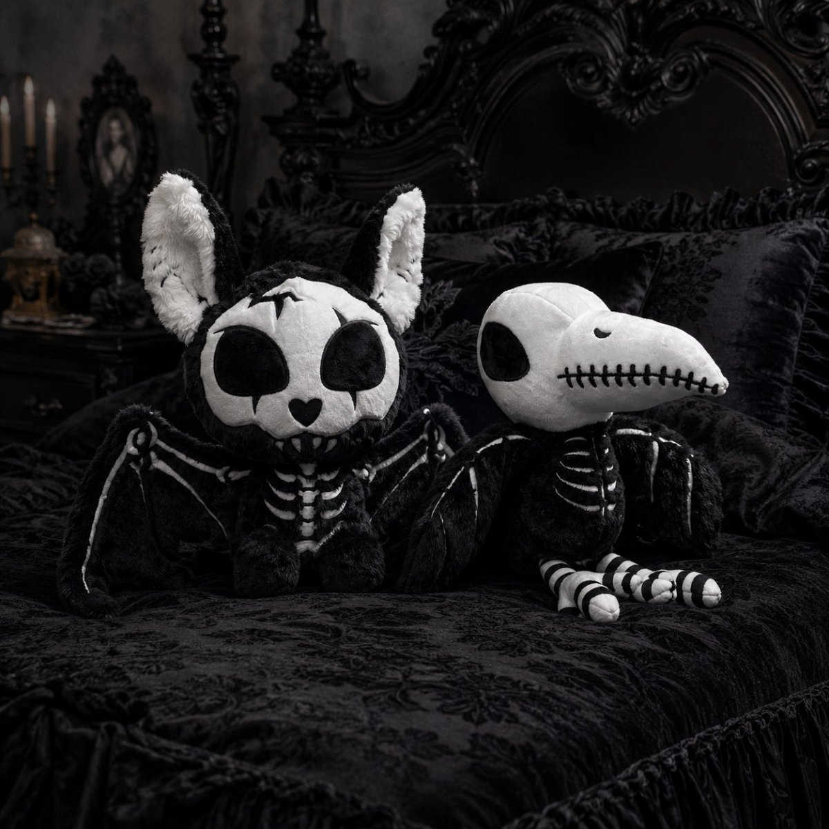 画像8: Skelebat Plush Toy / ぬいぐるみ【VampireFreaks】 (8)