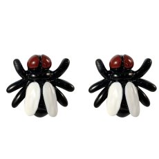 画像1: 🔥SALE🔥Fly Black Stud Earring / ピアス【KREEPSVILLE 666】 (1)