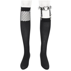 画像7: 🔥SALE🔥Devotion Gothic Heart Ring Spiked Leg Harness / ソックス【Devil Fashion】 (7)