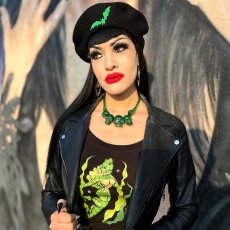 画像4: SKULL COLLECTION / Green Glitter / ネックレス【KREEPSVILLE 666】 (4)