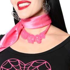 画像3: SKULL COLLECTION / Pink Glitter / ネックレス【KREEPSVILLE 666】 (3)