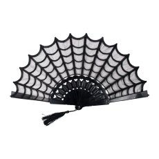 画像2: Spiderweb Lace Hand Fan / 扇子【KREEPSVILLE 666】 (2)