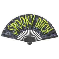 画像1: Spooky Bitch Green Fan / 扇子【KREEPSVILLE 666】 (1)
