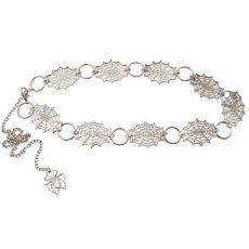 画像1: Spiderweb  Chain Belt / Silver / ウエストベルト【KREEPSVILLE 666】 (1)
