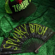 画像5: Spooky Bitch Green Fan / 扇子【KREEPSVILLE 666】 (5)