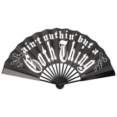 画像4: Goth Thing Double Sided Fan / XLサイズ / 扇子【KREEPSVILLE 666】 (4)