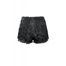 画像3: Dark Rose - 3D Floral Jacquard Lace Shorts / ぺチコートパンツ【DARK IN LOVE】 (3)