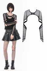 画像1: Tech-Punk Elastic Mesh Sleeves / ボレロ【DARK IN LOVE】 (1)