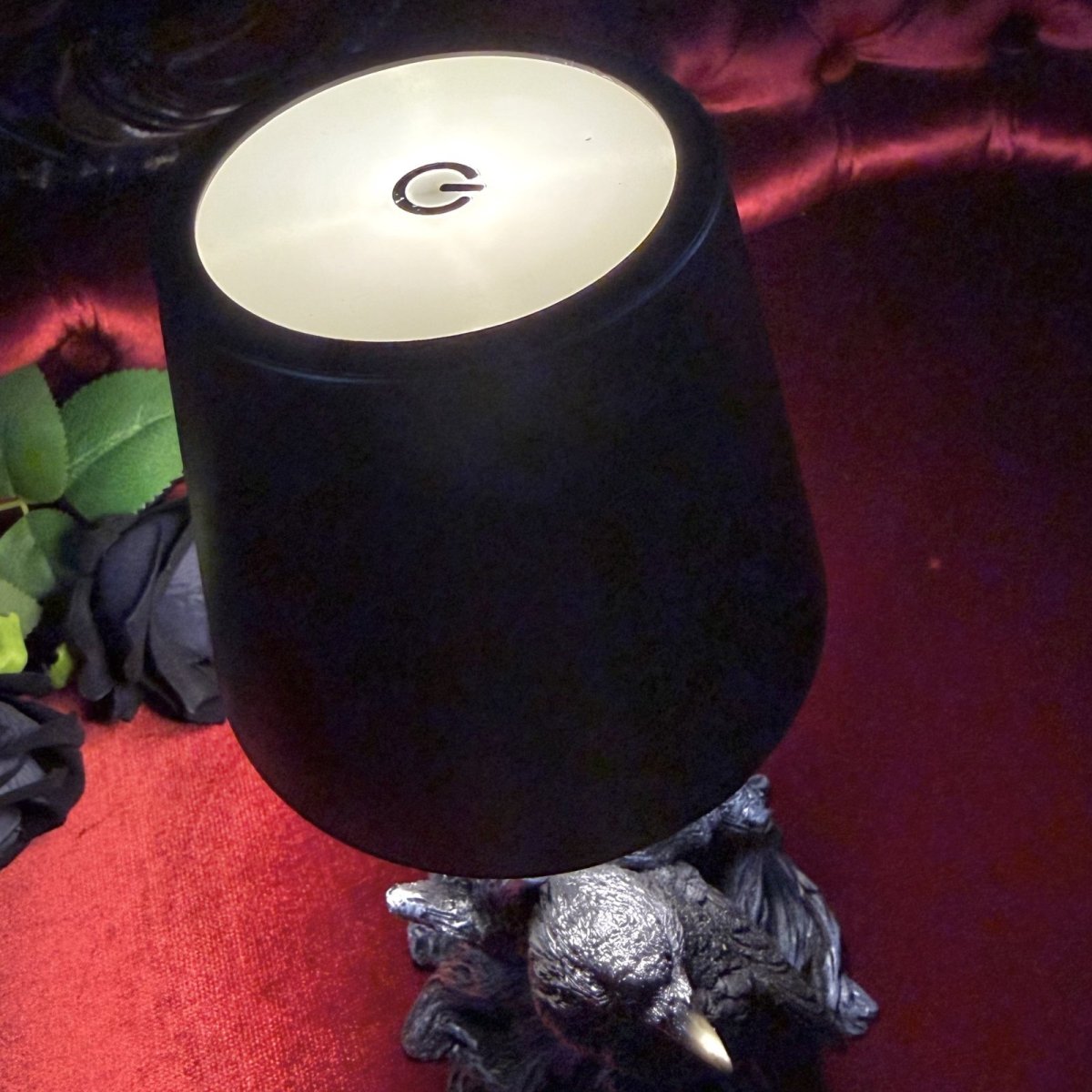 画像12: Nevermore Lamp / USB /カラス / テーブルランプ【NEMESIS NOW】 (12)