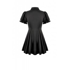 画像3: Dark Academic Purple Lace Collar Puff Sleeve Dress / ワンピース【DARK IN LOVE】 (3)