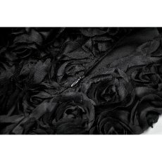 画像11: Dark Rose - 3D Floral Jacquard Lace Shorts / ぺチコートパンツ【DARK IN LOVE】 (11)