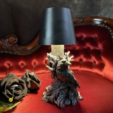画像2: Nevermore Lamp / USB /カラス / テーブルランプ【NEMESIS NOW】 (2)