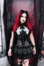 画像14: Broken Batwings Crop Top / クロップ丈 / Ｔシャツ【VampireFreaks】 (14)