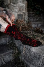 画像3: Murder Mystery Blood Splatter Socks / ソックス【VampireFreaks】 (3)