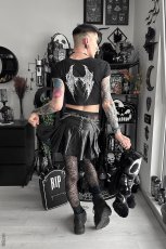 画像16: Broken Batwings Crop Top / クロップ丈 / Ｔシャツ【VampireFreaks】 (16)