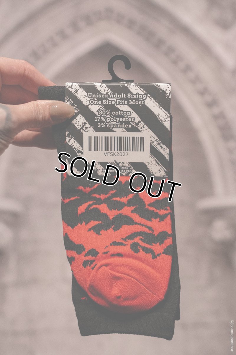 画像4: Bloodbat Crew Socks / ソックス【VampireFreaks】 (4)