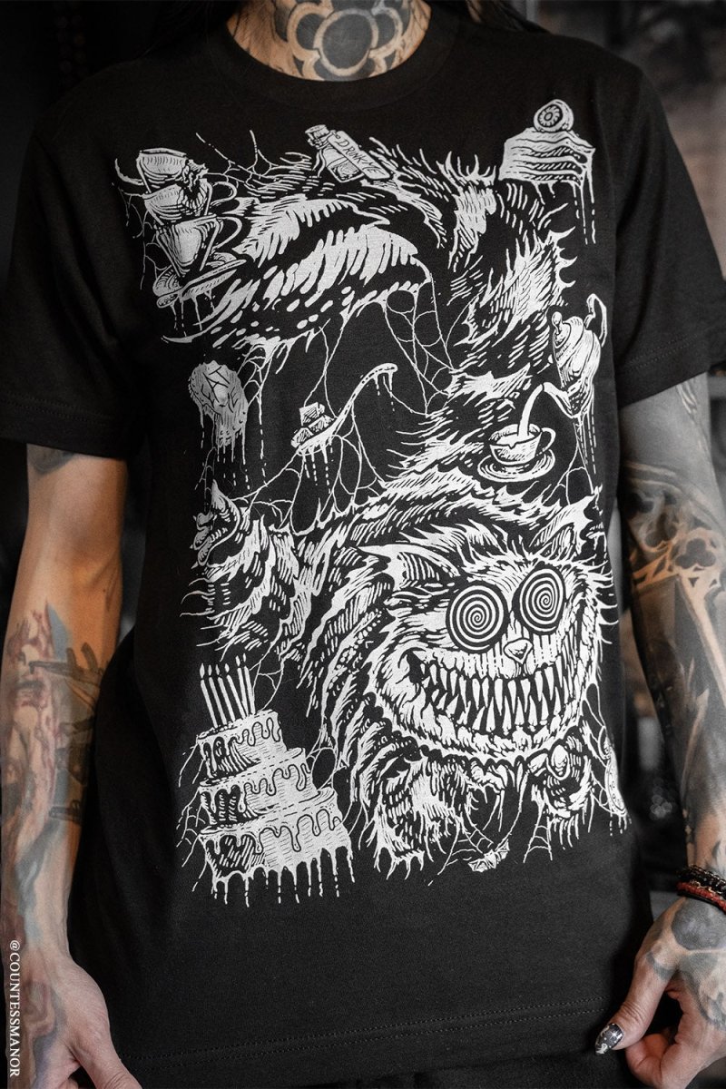 画像5: Cathedral Crow T-shirt / Ｔシャツ【VampireFreaks】 (5)