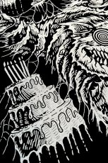 画像7: Cathedral Crow T-shirt / Ｔシャツ【VampireFreaks】 (7)