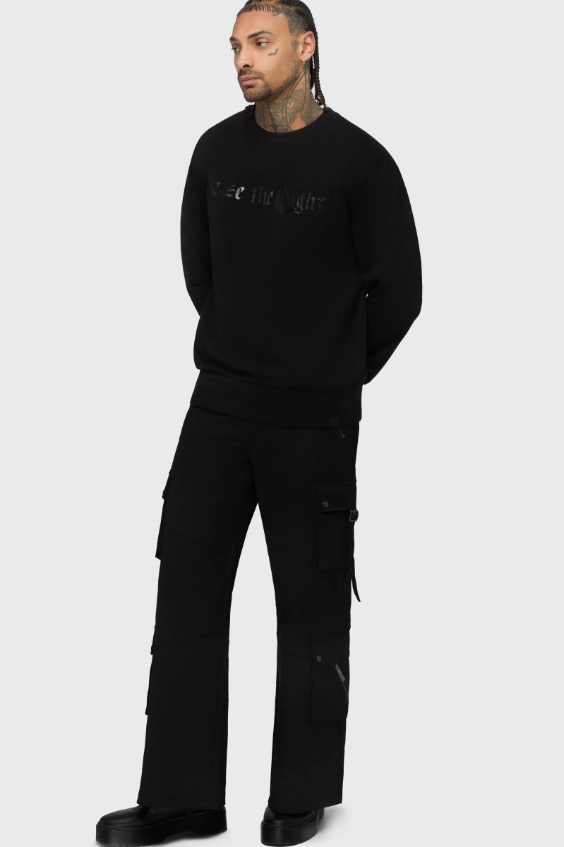 画像7: 【Mens】Mortishade Sweatshirt / 冥影刻印 / トレーナー【KIHILIST】 (7)