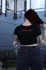 画像15: Bite Me Crop Top / クロップ丈 / Ｔシャツ【VampireFreaks】 (15)