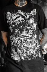 画像1: Cathedral Crow T-shirt / Ｔシャツ【VampireFreaks】 (1)