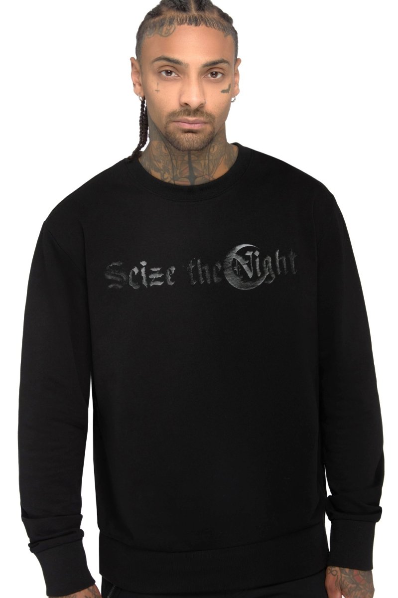 画像4: 【Mens】Mortishade Sweatshirt / 冥影刻印 / トレーナー【KIHILIST】 (4)