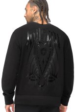 画像3: 【Mens】Mortishade Sweatshirt / 冥影刻印 / トレーナー【KIHILIST】 (3)