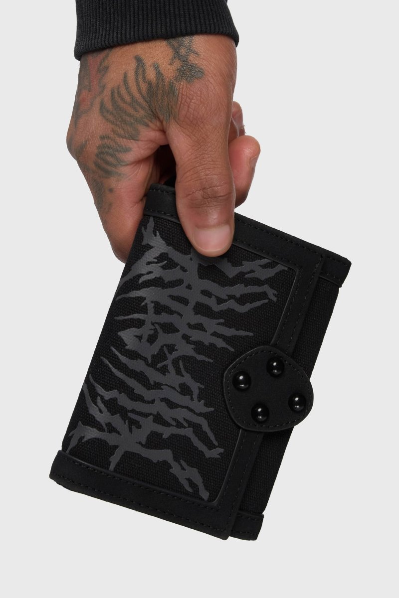 画像4: Shadowmark Canvas Wallet / 影刻 / ウォレット【KILL STAR】 (4)