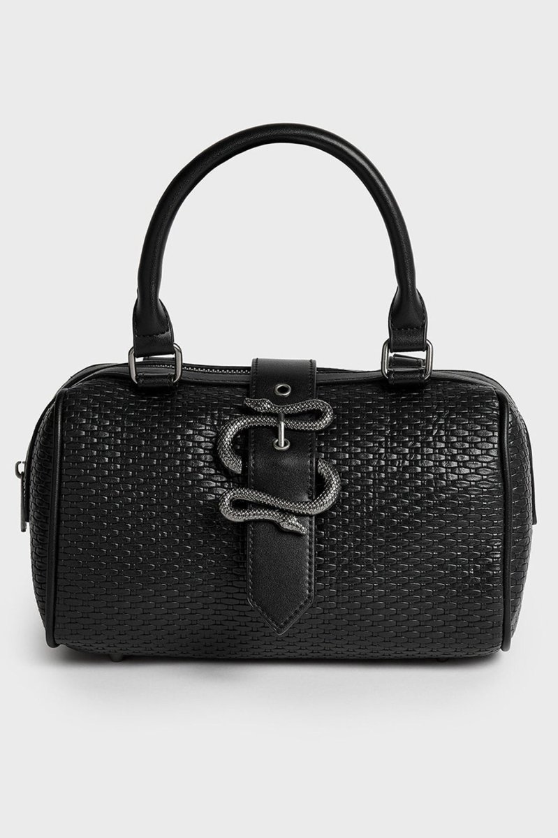 画像1: In The Hollow Snake Buckle Bag / 蛇王の牙 / ハンドバッグ【KILL STAR】 (1)