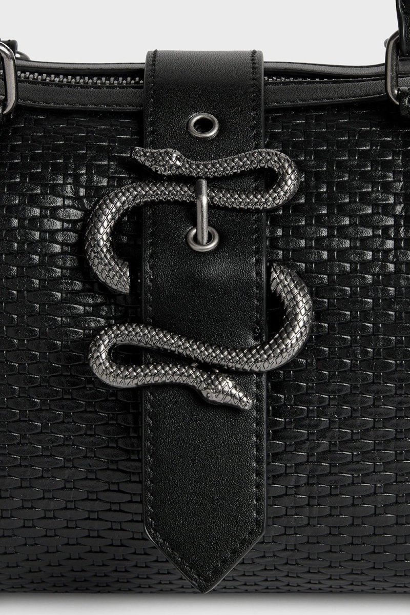 画像3: In The Hollow Snake Buckle Bag / 蛇王の牙 / ハンドバッグ【KILL STAR】 (3)