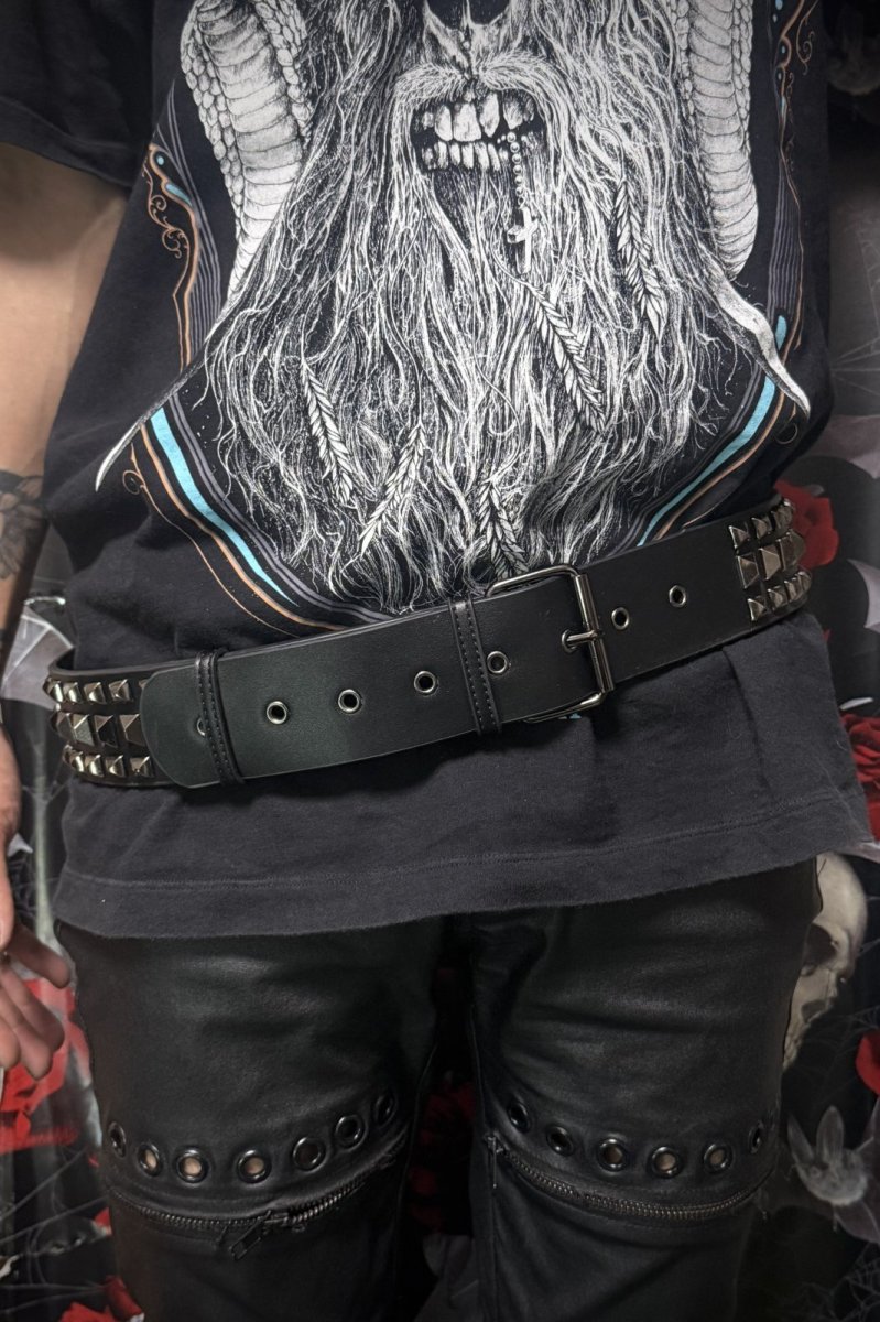画像3: 【Mens】Gravecast Studded Belt / スタッズ / ベルト【KILL STAR】 (3)