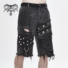 画像4: 【Mens】decadence Summer punk shorts/ ショートパンツ【Devil Fashion】 (4)