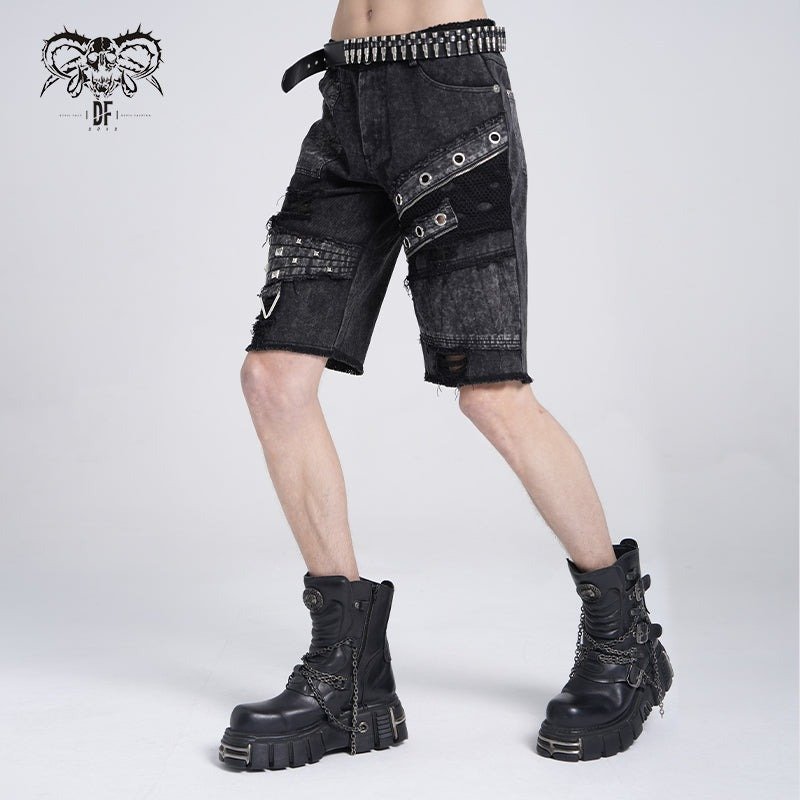 Mens】decadence Summer punk shorts/ ショートパンツ【Devil Fashion