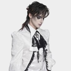 画像6: Gothic Cross Beaded Neckwear / White / 付け襟 / ジャボタイ【Devil Fashion】 (6)