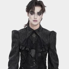 画像5: Gothic Cross Beaded Neckwear / Black / 付け襟 / ジャボタイ【Devil Fashion】 (5)