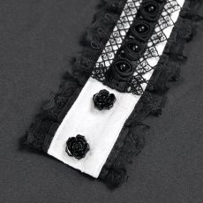 画像11: Gothic Cross Beaded Neckwear / White / 付け襟 / ジャボタイ【Devil Fashion】 (11)