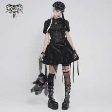 画像5: Punk-Style Plush Rabbit Doll / ぬいぐるみ【Devil Fashion】 (5)