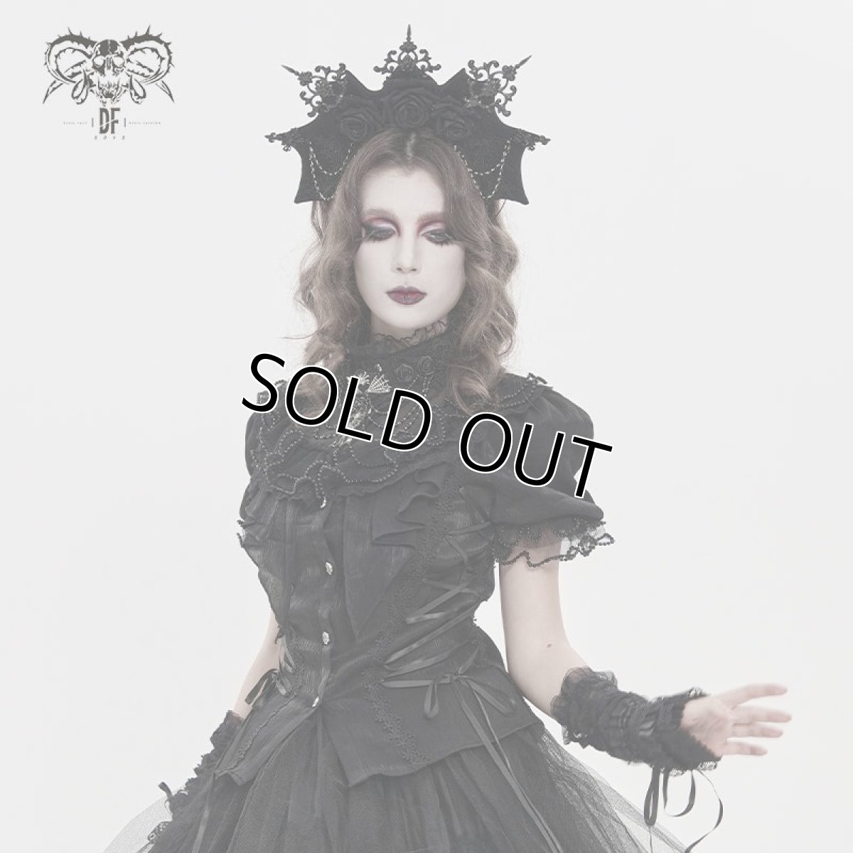 画像6: Lolita Shimmer Blouse / シフォン ブラウス【Devil Fashion】 (6)