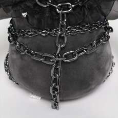 画像12: Punk-Style Plush Rabbit Doll / ぬいぐるみ【Devil Fashion】 (12)