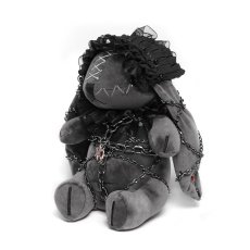 画像8: Punk-Style Plush Rabbit Doll / ぬいぐるみ【Devil Fashion】 (8)
