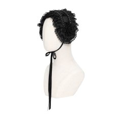 画像9: Lolita Rose Flower Headband with Veil  / ヘッドドレス【Devil Fashion】 (9)