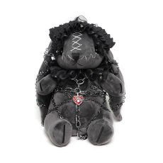 画像6: Punk-Style Plush Rabbit Doll / ぬいぐるみ【Devil Fashion】 (6)