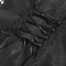 画像12: Lolita Shimmer Blouse / シフォン ブラウス【Devil Fashion】 (12)